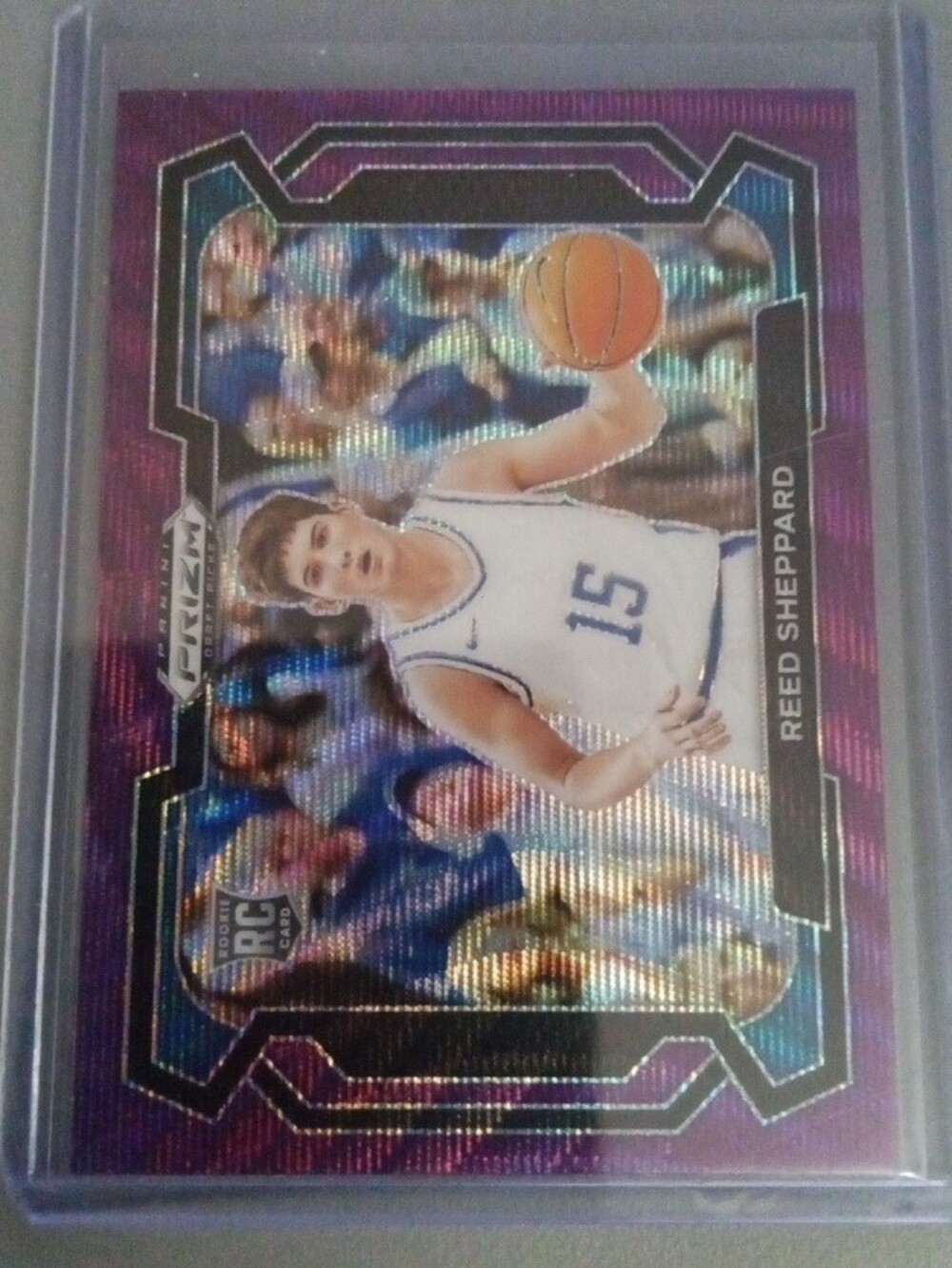Panini Reed Sheppard Rookie Cards - Red Accents - Picture 5 of 14